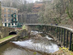 Millennium Walkway – New Mills - Nicholas Lucas