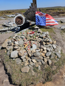 B29 crash, 1948 site memorial